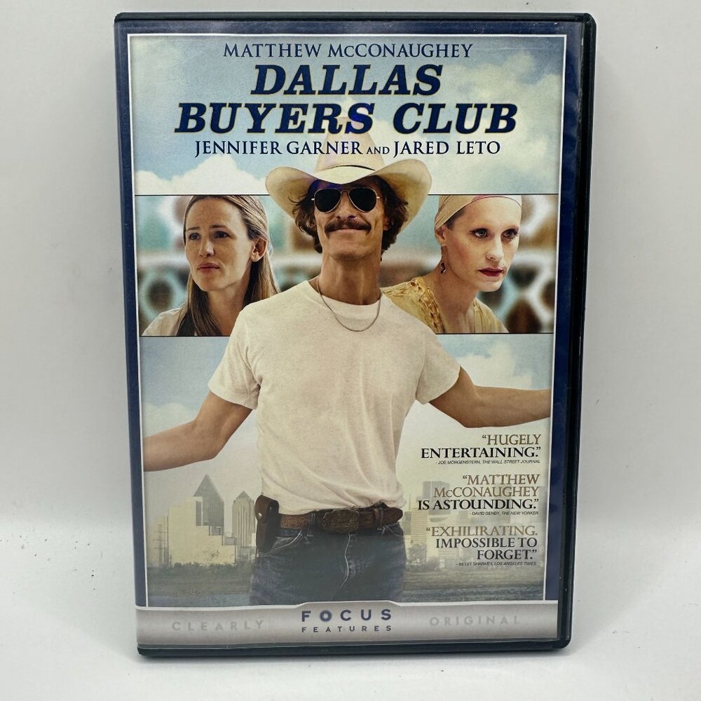 Dallas Buyers Club DVD Starring Matthew McConaughey Jennifer Garner Rated R
